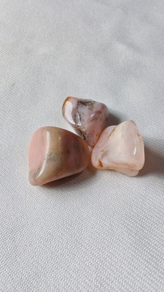 Pierres roulées Opale Rose – Douceur et Amour (Lot 40 g)